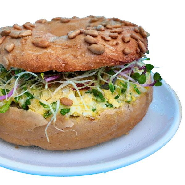 Bio Egg Bagel (Vegetarisch)